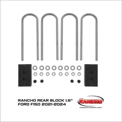 GENERAC - REAR BLOCK KIT 1.5" TRASERO FORD F-150 2021+