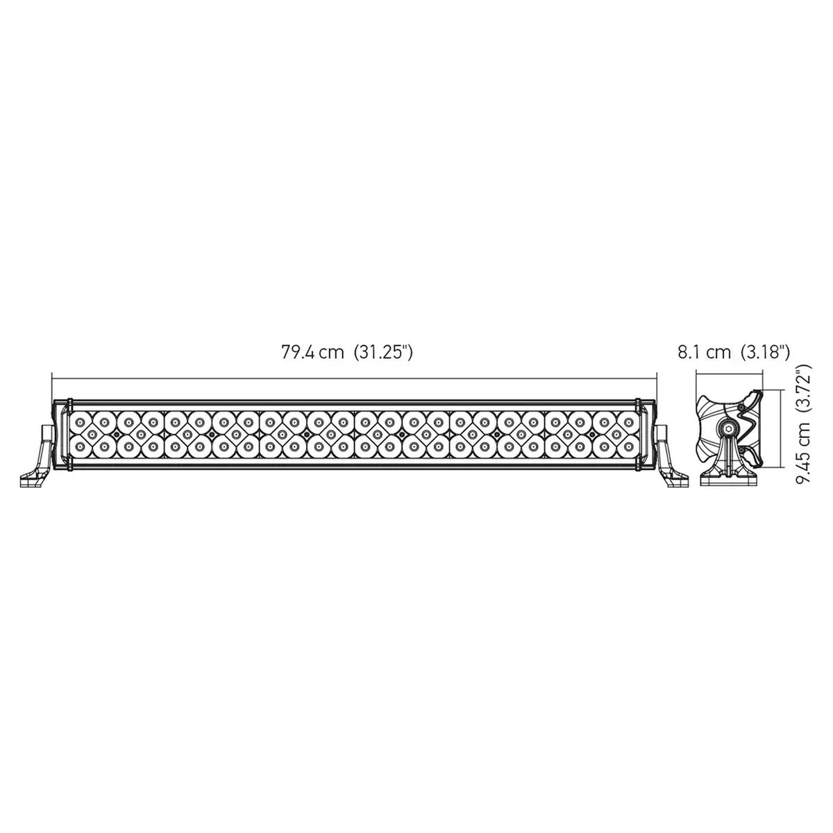 GENERAC - Barra LED Hella ValueFit 31" de 60 Luces