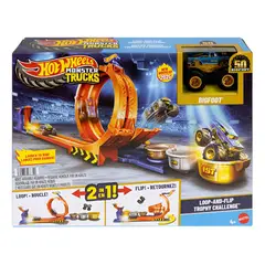 HOT WHEELS - Pista Monster Trucks JBX64 Big Foot Mattel Multicolor