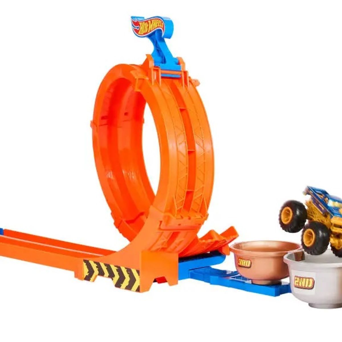 HOT WHEELS - Pista Monster Trucks JBX64 Big Foot Mattel Multicolor Hot Wheels
