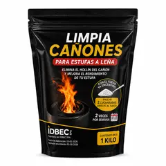 GENERICO - Limpia cañones estufas a leña / pellet 1 kilo