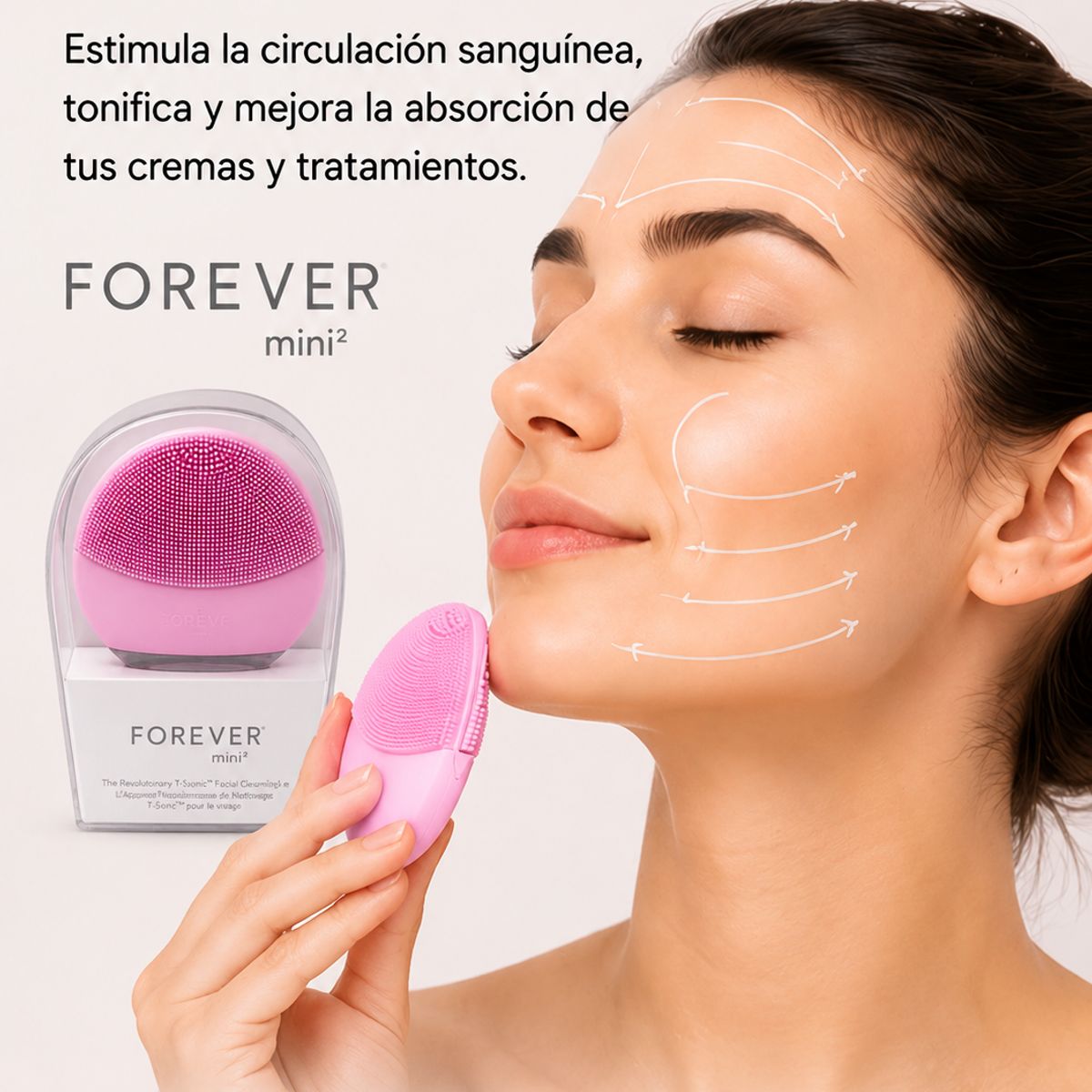 MOVI - Limpiador facial Forever Luna Mini - T Sonic