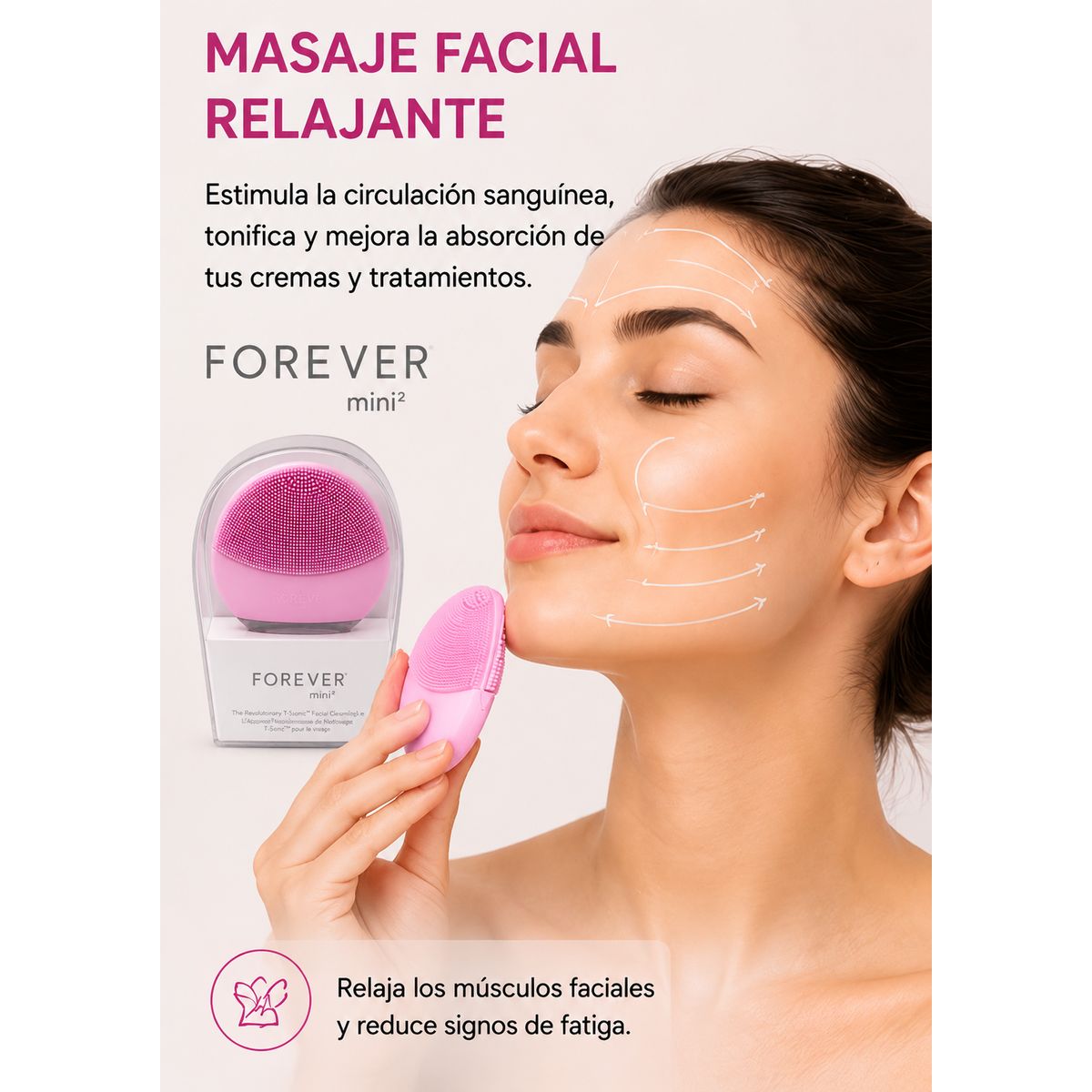 MOVI - Limpiador facial Forever Luna Mini - T Sonic