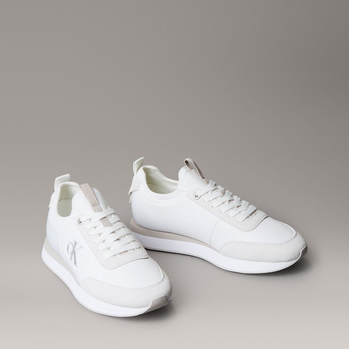 CALVIN KLEIN - Zapatillas Retro Mujer Calvin Klein Blanco