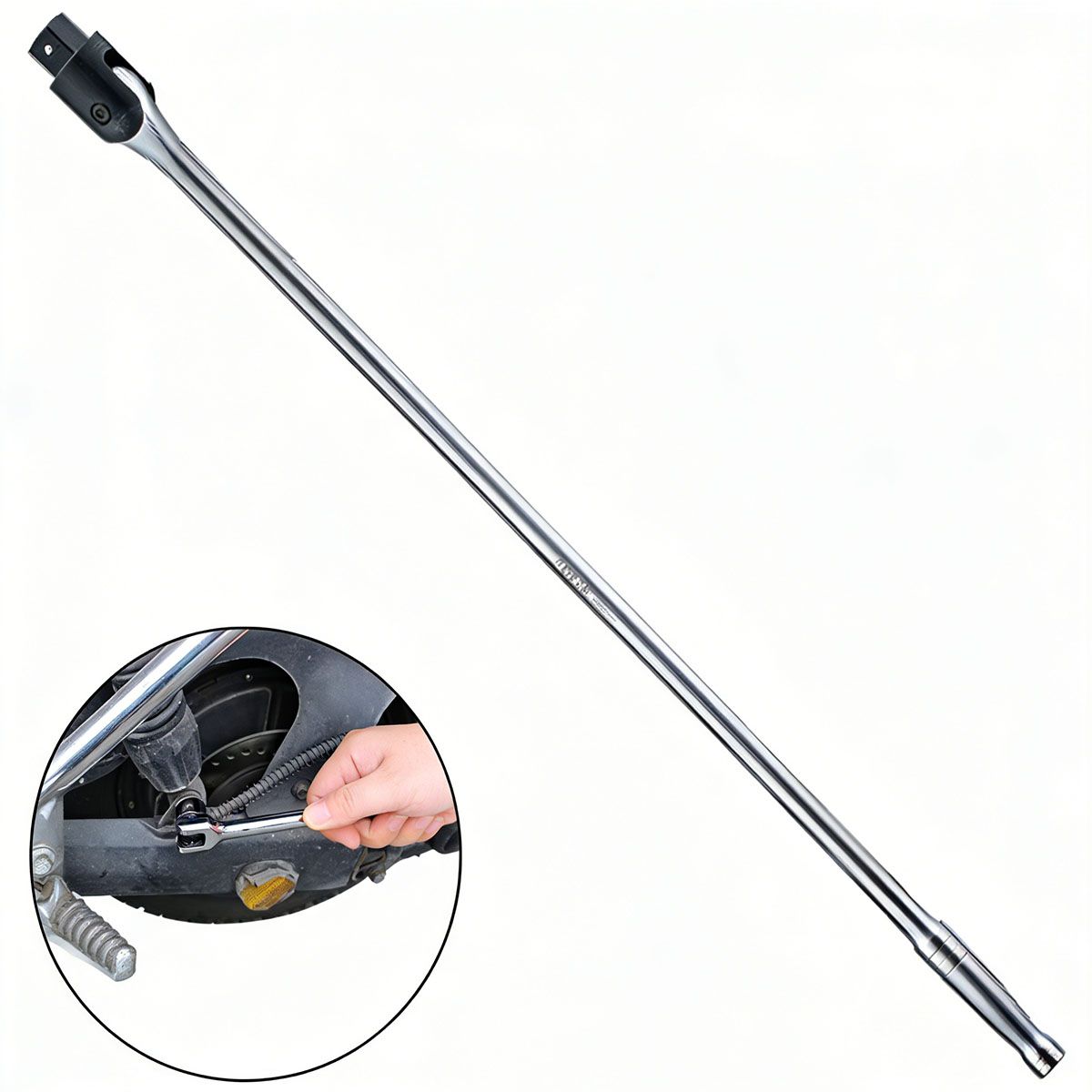 MOONCORE - Barrote De Fuerza 24 Pulgadas Cuadrante Para Dados 1/2 PuLG