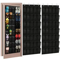 GENERICO - 2PCS Organizadores Colgante Para Zapatos Sobre La Puerta 35 Bolsillos Almacenamiento De Armario