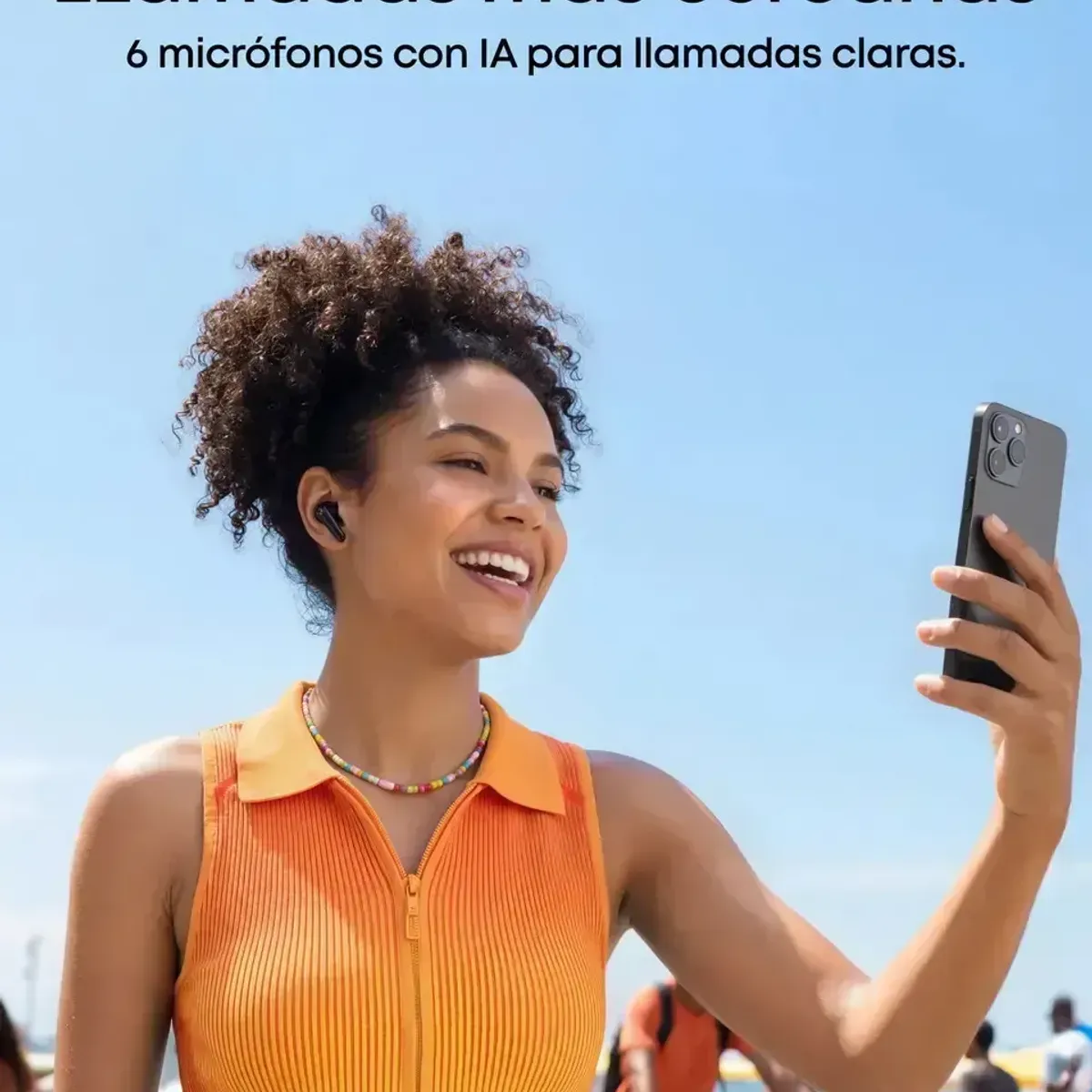 ANKER - Audífonos Bluetooth ANC 52dB LDAC Hi-Res IP55 50h Carga Rápida Soundcore P31i