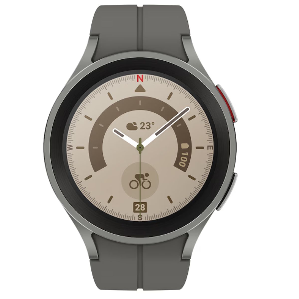 SAMSUNG - Samsung Galaxy Watch5 Pro 45mm Bluetooth Smartwatch SM-R920