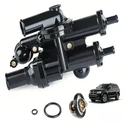 MOONCORE - Carcasa De Termostato Compatible Con Jeep Compass Patriot Dodge Caliber