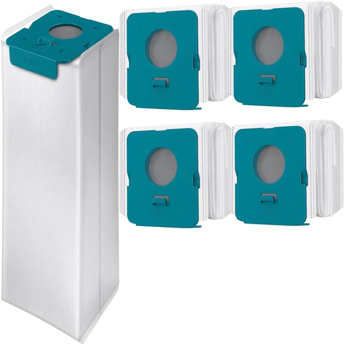 KUANGYE - 4x Bolsas Polvo Aspiradora Compatible Con Samsung Bespoke Vca-adb95 Vs20a95