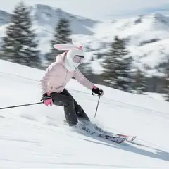 GENERICO - Pasamontañas Conejo SkiSnowboard Térmico, Ajustable, Adulto L