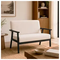 NOVAHUS - Sofá 2 Cuerpos Riva Beige