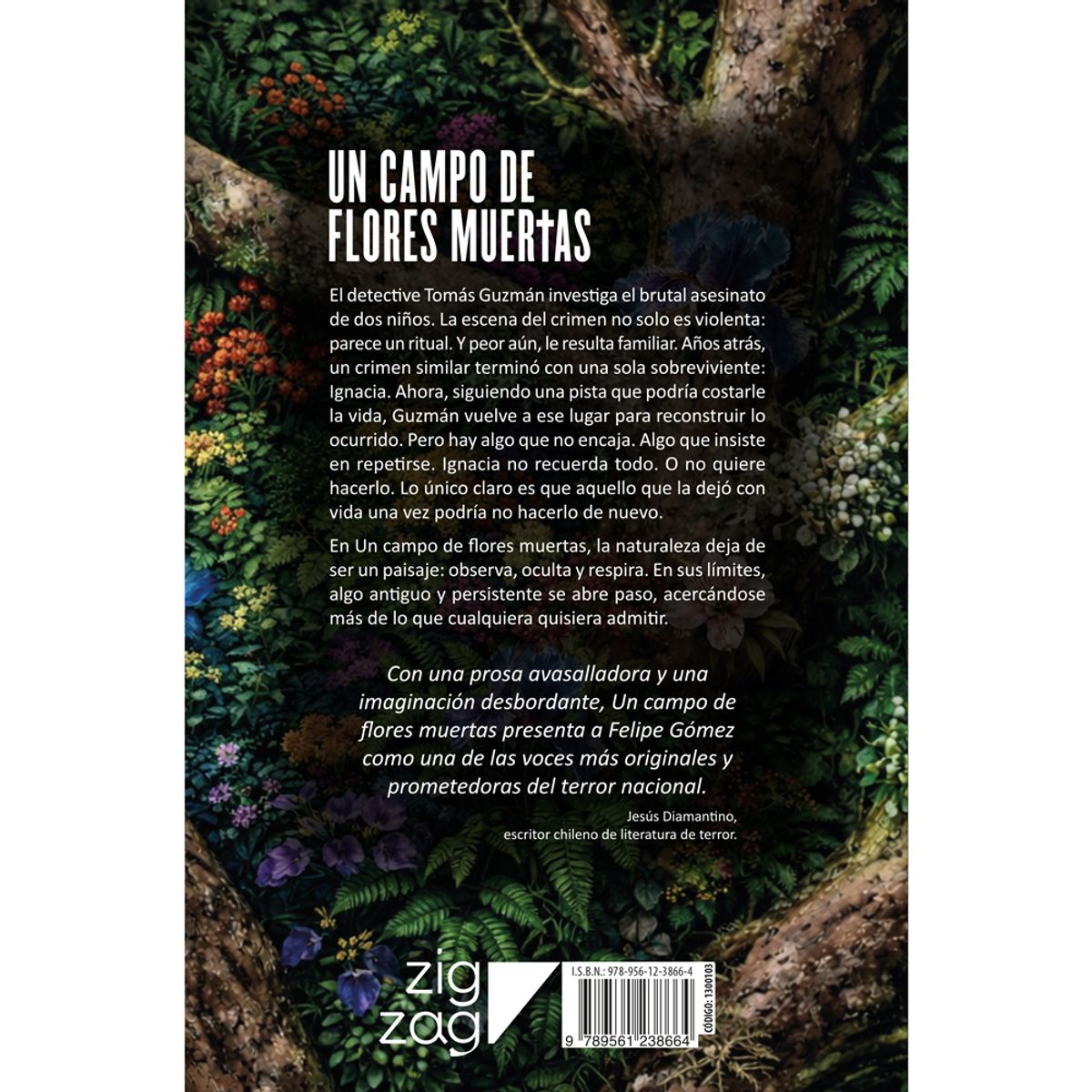 ZIG ZAG - LIBRO UN CAMPO DE FLORES MUERTAS