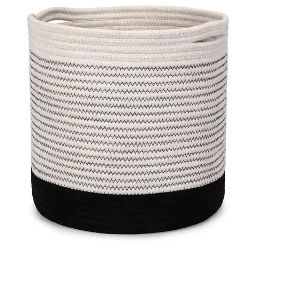 GENERICO - Cestas De Ropa Tejidas, Cesto almacenamiento tejido, Cuerda 30 x 30