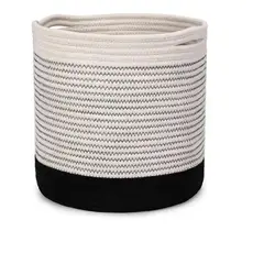 GENERICO - Cestas De Ropa Tejidas, Cesto almacenamiento tejido, Cuerda 30 x 30