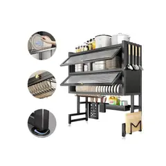 GENERICO - Escurridor Secador de Loza Con Cajones 3 Niveles Organizador 85cm