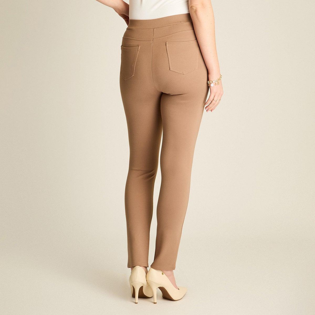 LORENZO DI PONTTI - Calza Camel Slim Push Up Básica