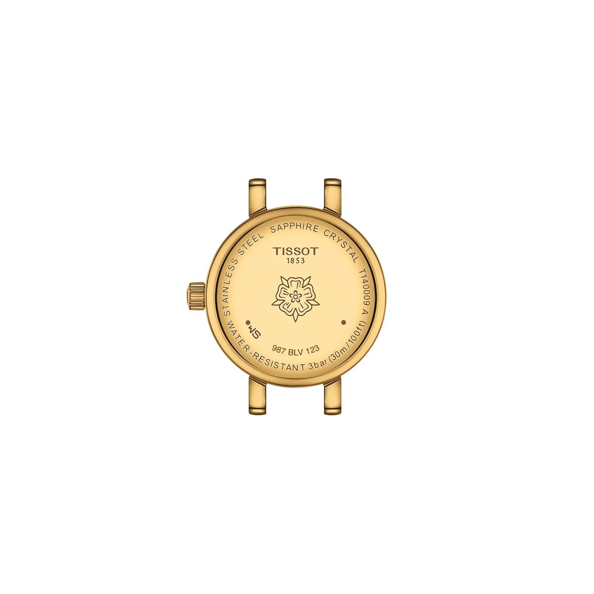 TISSOT - Reloj Tissot Lovely Round 19.5MM Burdeo