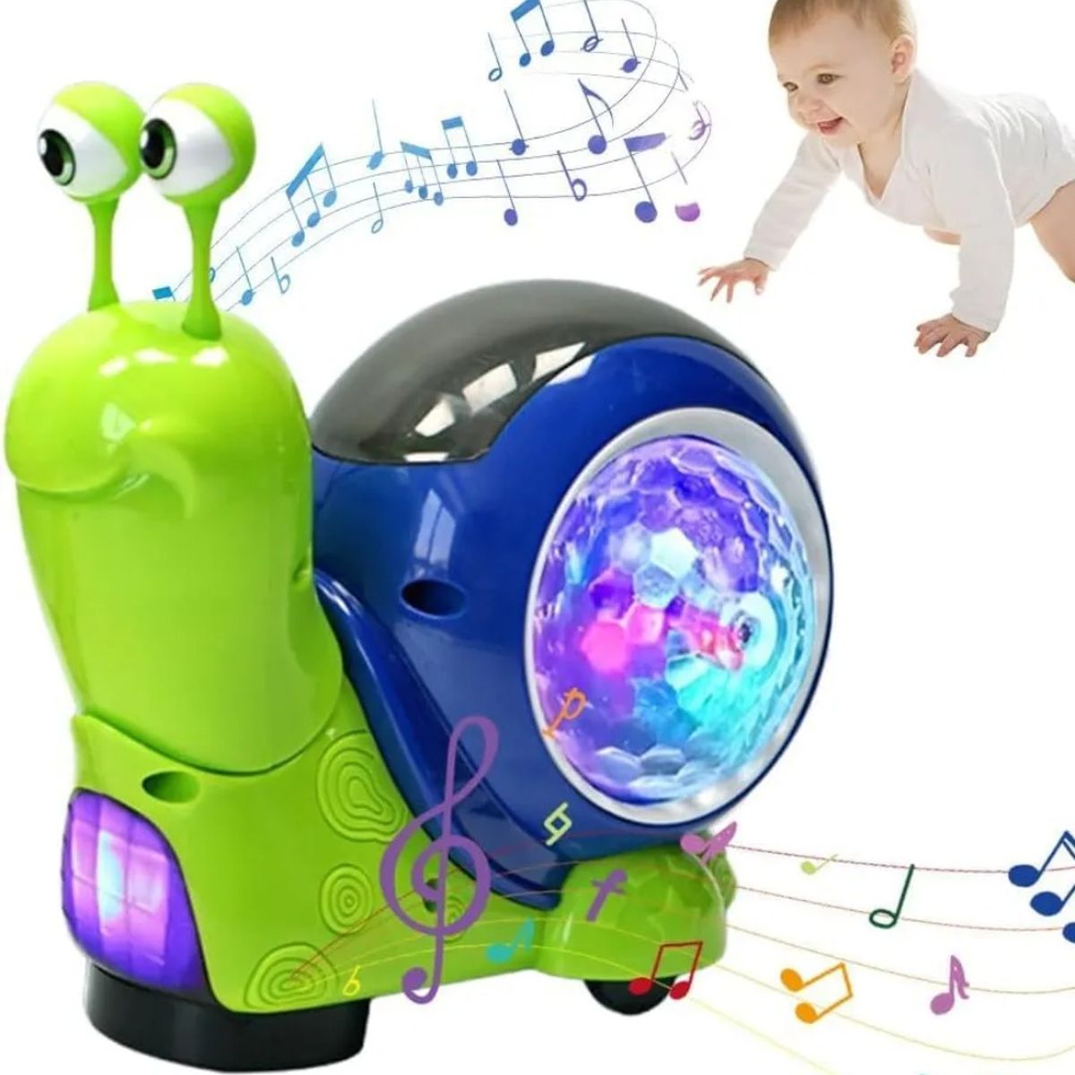 GIOIO - Caracol Iluminado Juguete Bebés
