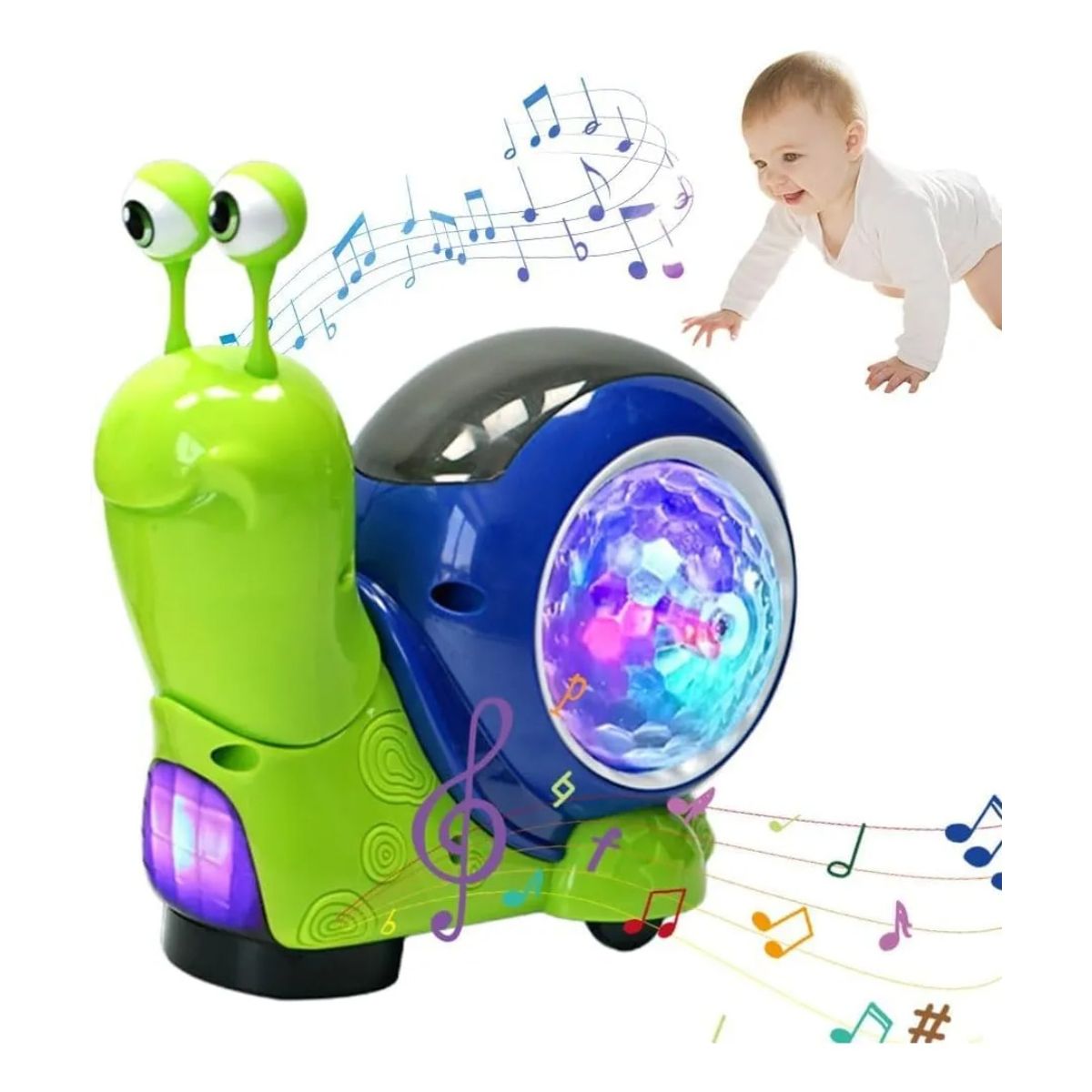 GIOIO - Caracol Iluminado Juguete Bebés