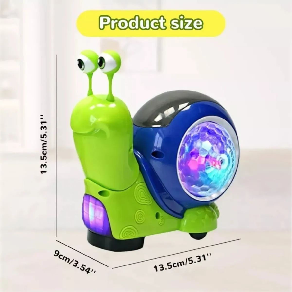 GIOIO - Caracol Iluminado Juguete Bebés