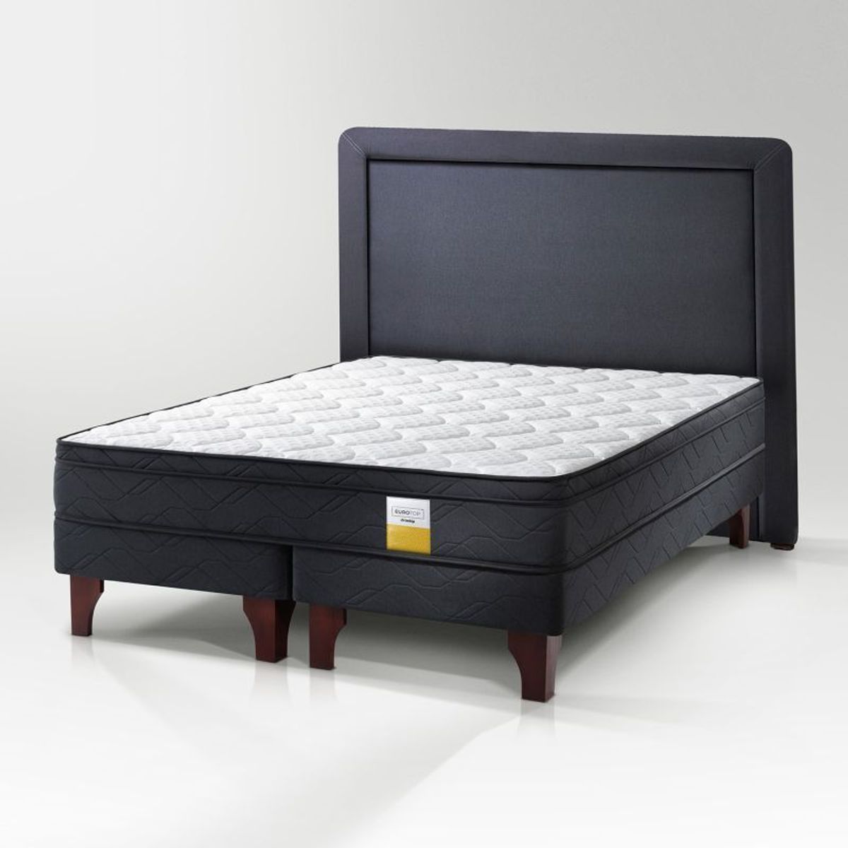 DRIMKIP - Cama Europea Eurotop + Respaldo Super King Drimkip