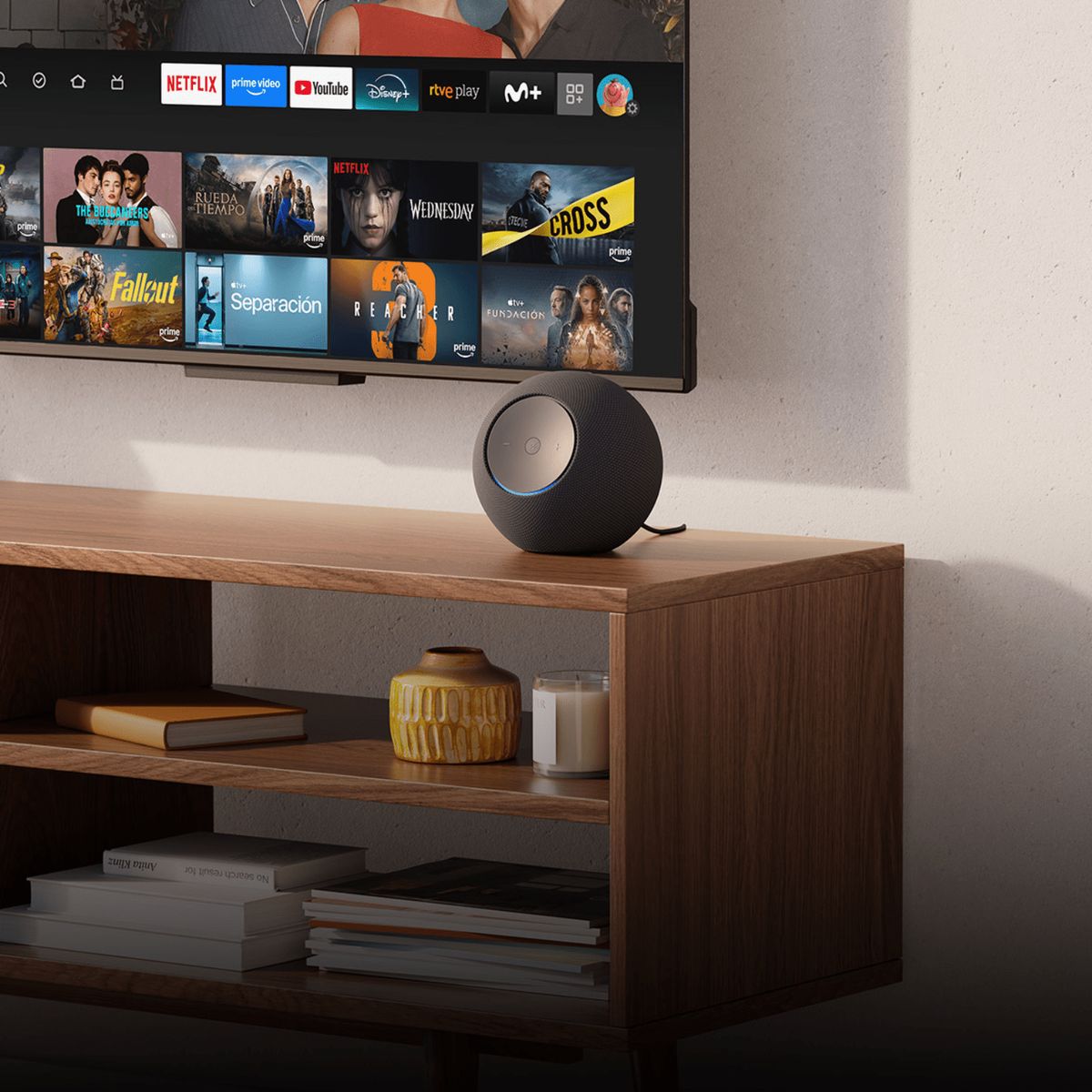 AMAZON - Amazon Alexa Echo Studio 2025 Parlante Inteligente Dolby Atmos Audio Espacial Wi-Fi - Grafito