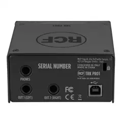 RCF - Interfaz De Audio USB TRK PRO1 24Bit 192kHz
