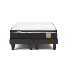 DRIMKIP - Cama Europea Funcional 2 Plazas Plus + Topper