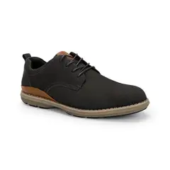 CARDINALE - Zapatos Casual Formal Hombre X-Light Cuero Dozza-0-23 Negro