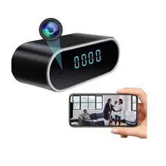 GENERICO - Cámara Oculta 4k Wifi Cámara Espía Reloj Despertador