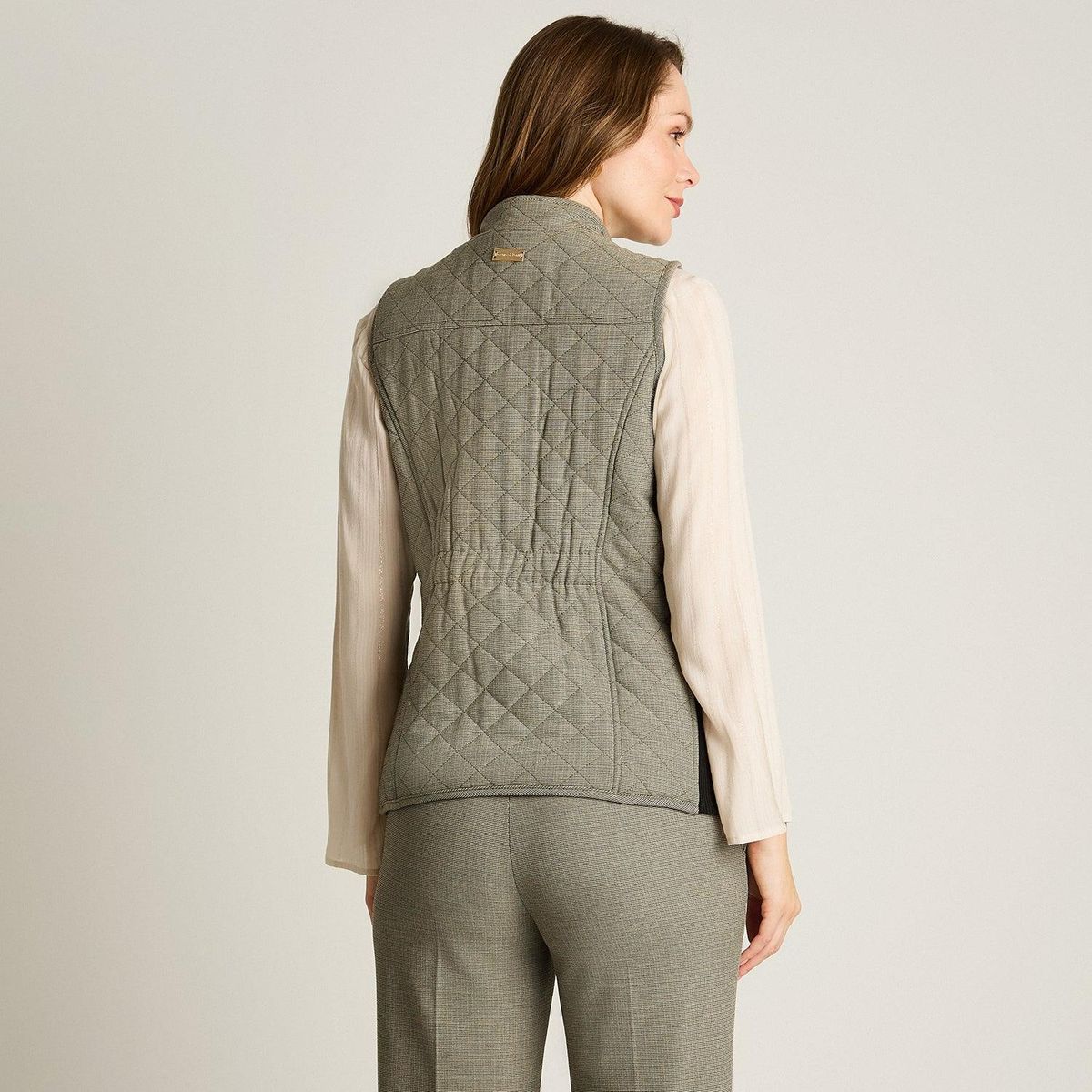 LORENZO DI PONTTI - Parka Sin Mangas Mujer Gris