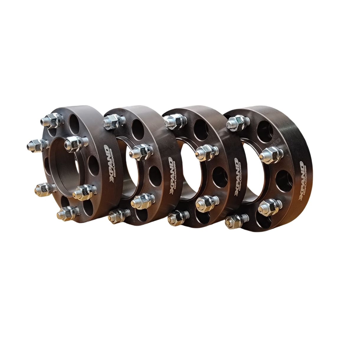 GENERICO - KIT DE 4 DESPLAZADORES PARA FORD RANGER / RANGER RAPTOR EN 1.5" PULGADA CON CENTRADOR