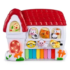GENERICO - Juguete Piano Sonido Musical Granja Animales Didáctico Bebés