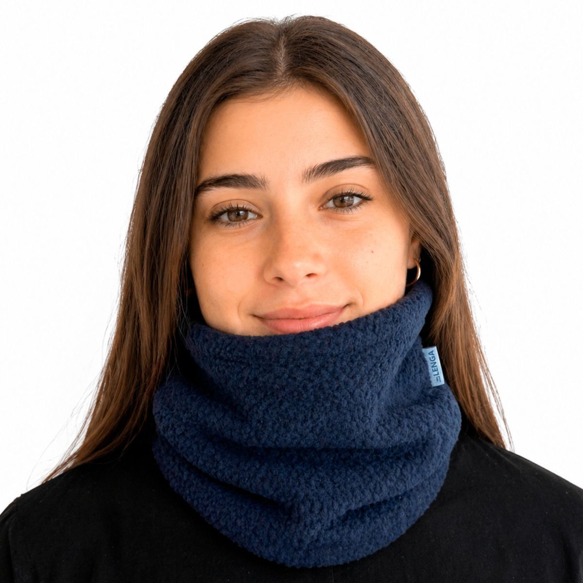 LENGA - Cuello Bandana Mujer Polar Sherpa Interior Thinsulate 3m Lenga