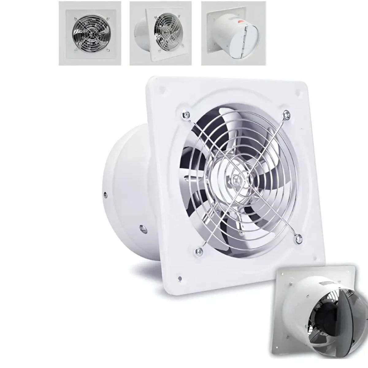GENERICO - Extractor De Aire Industrial 6 Pulgadas 15cm 220v 40w