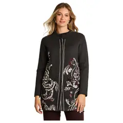 LORENZO DI PONTTI - Cardigan Estampado Mujer Marengo
