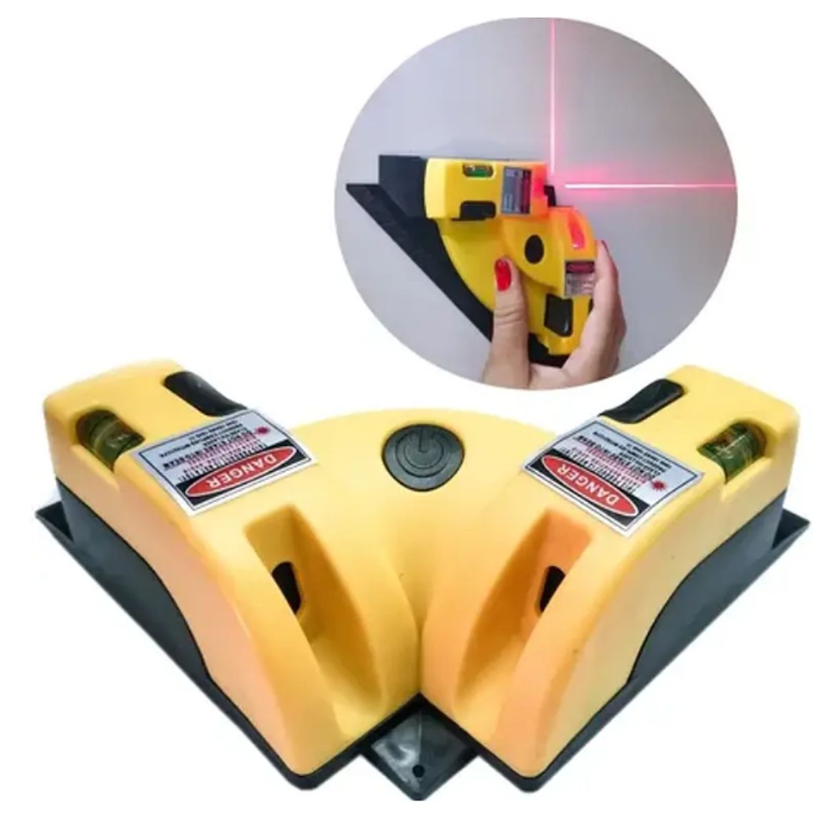 GENERICO - Nivel Laser Escuadra 90 Grados Alta Precision Pro