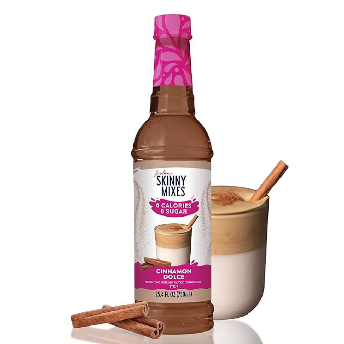 SKINNY MIXES - Syrup Cinnamon Dolce sin Azúcar Skinny Mixes 750 ml