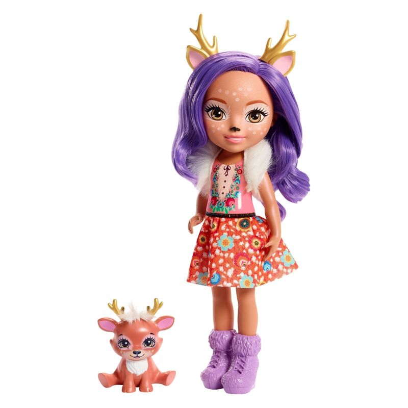 ENCHANTIMALS - Enchantimals Muñeca Danessa deer y Venadito Sprint