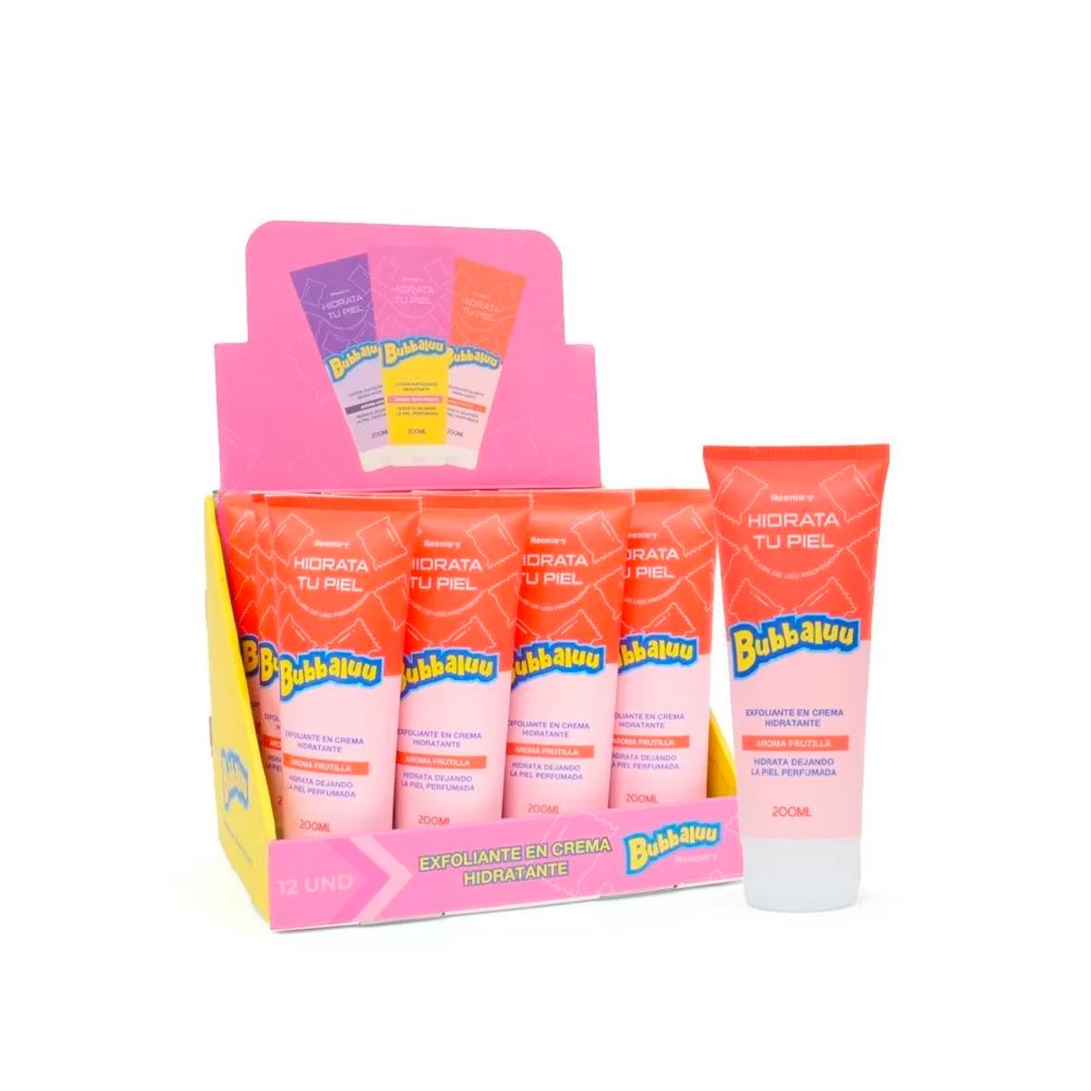 GENERICO - Exfoliante Corporal Bubbaluu Frutilla
