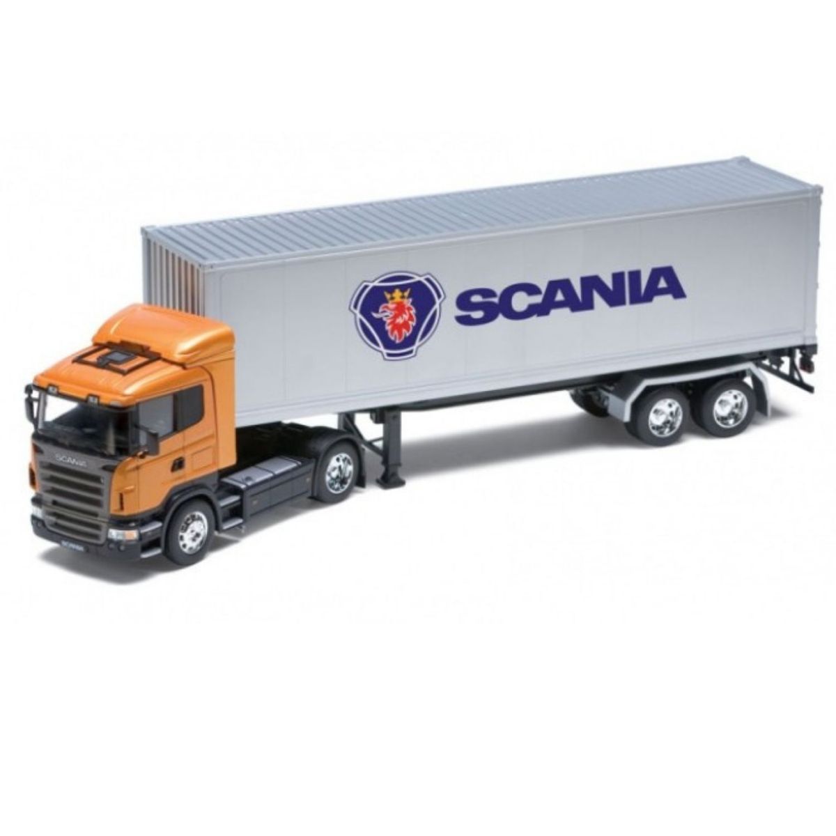 WELLY - CAMION SCANIA R470 4×2 CON SEMIRREMOLQUE SCANIA 1.32