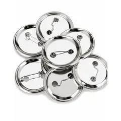 TODOK - Pack de 100 Chapitas Metálicas de 58 mm