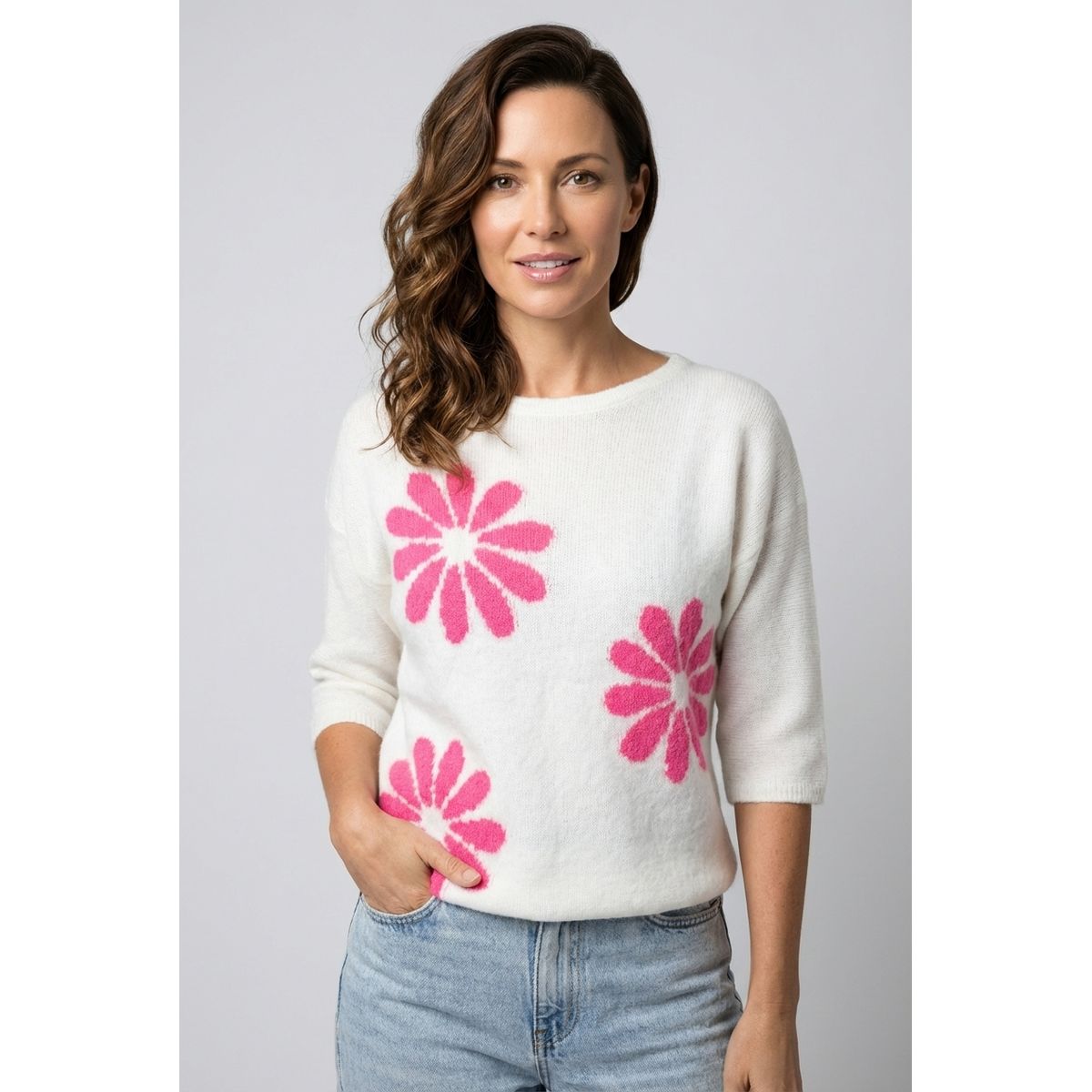 PICAFLOR - Sweater Mujer Ultra Suave manga 34