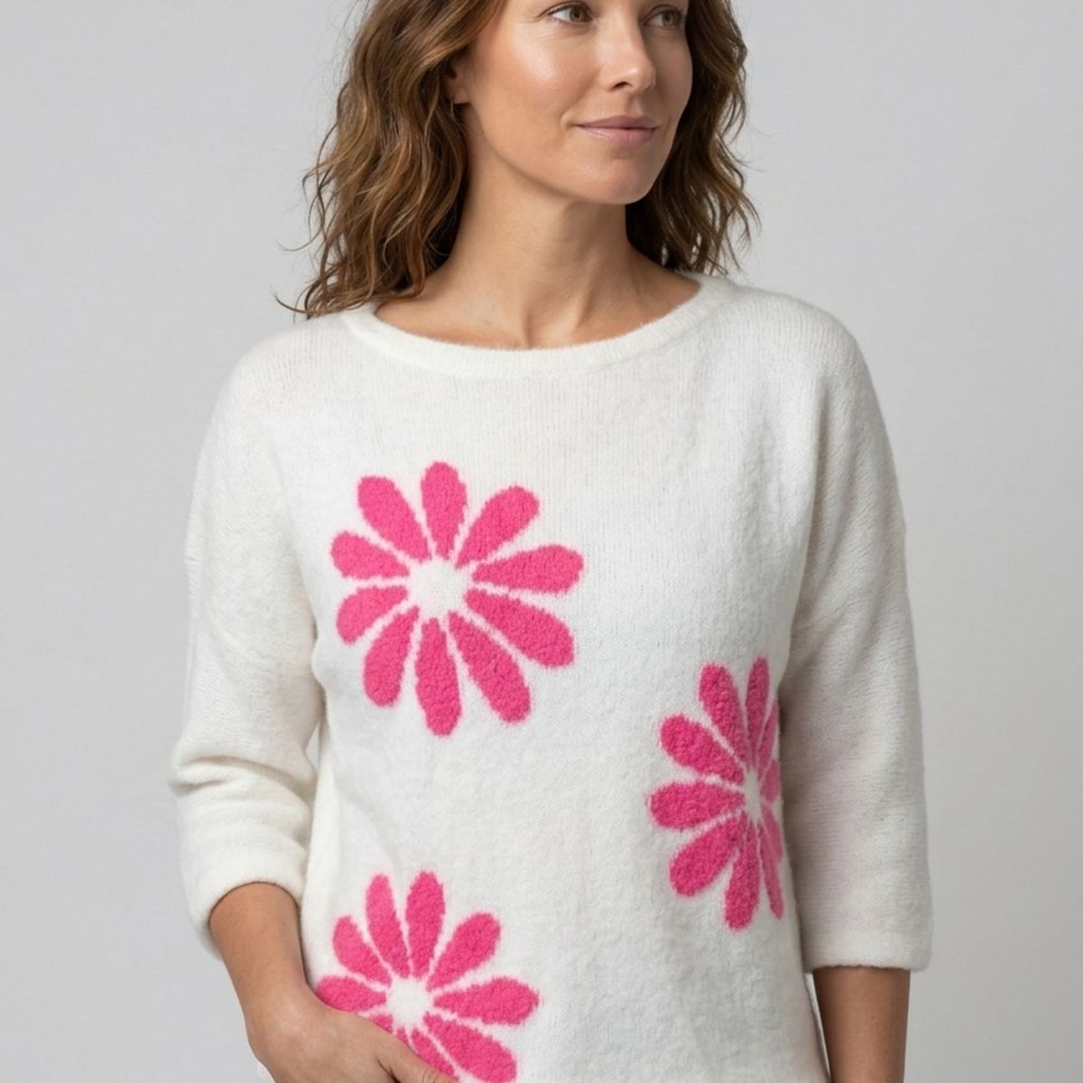 PICAFLOR - Sweater Mujer Ultra Suave manga 34