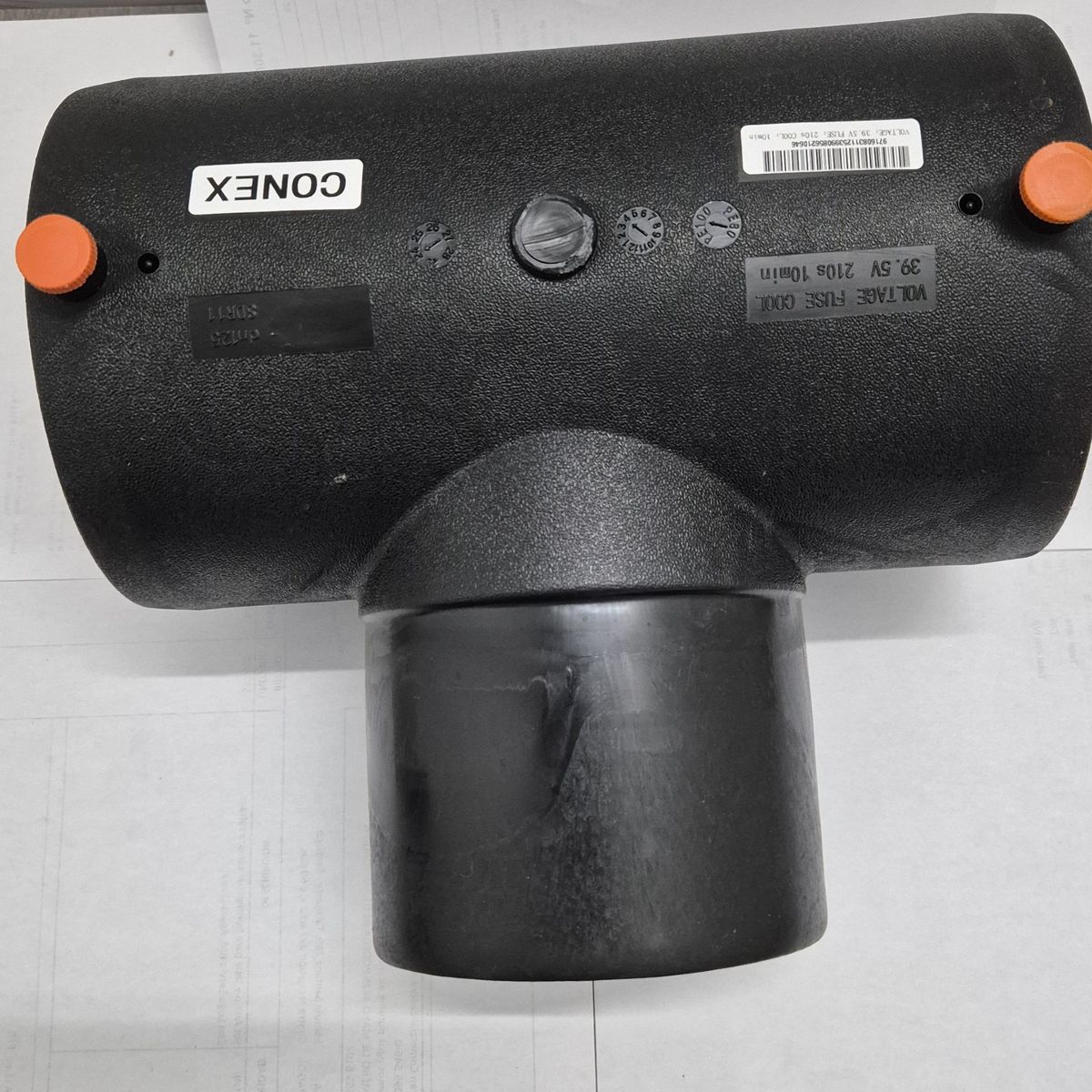 DICRAN - TEE Hdpe Electrofusion 110 mm