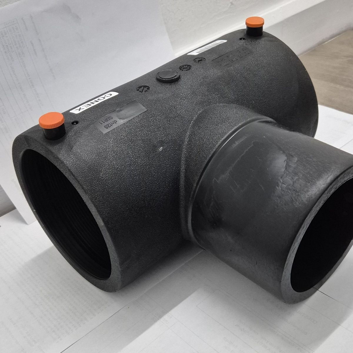 DICRAN - TEE Hdpe Electrofusion 110 mm
