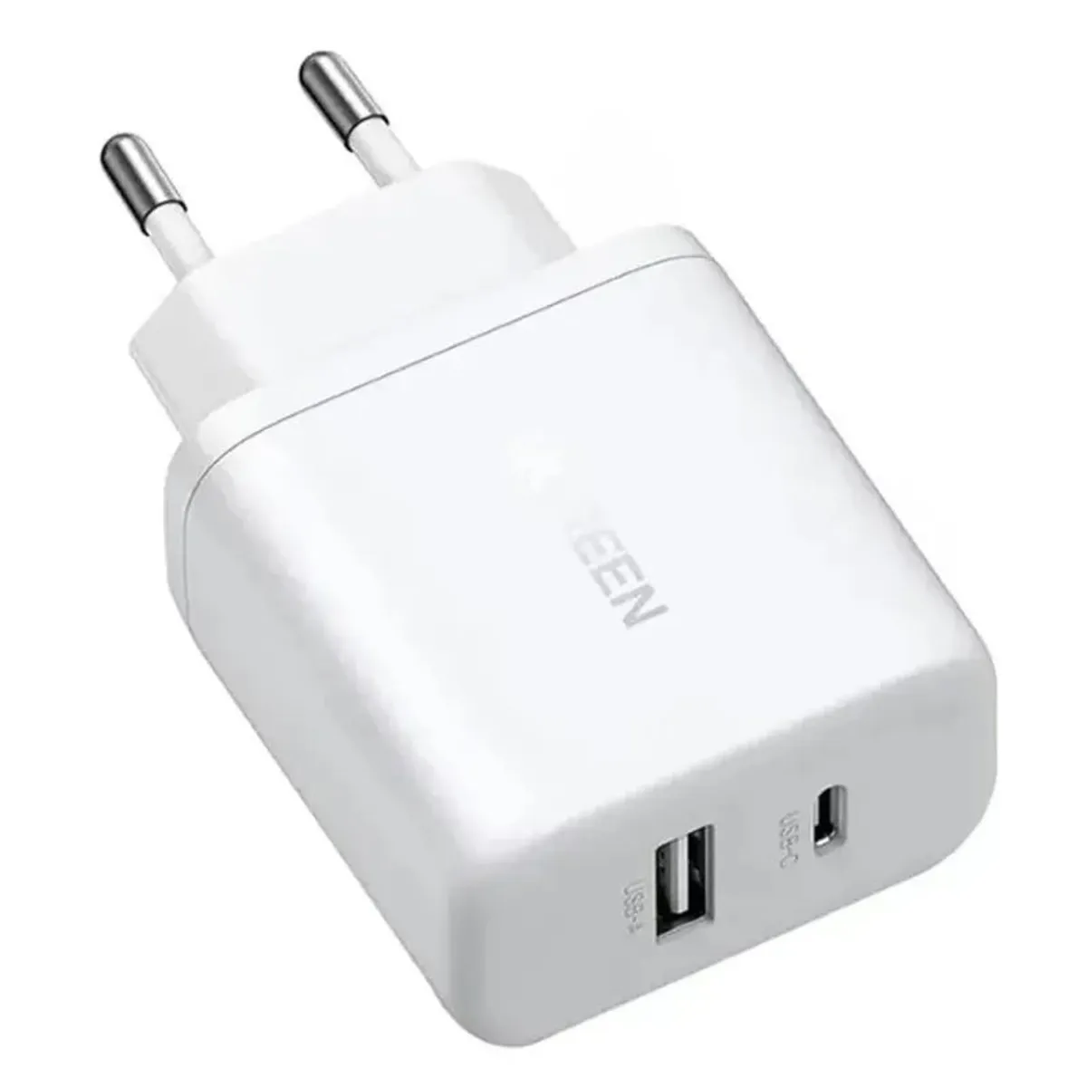 UGREEN - Cargador Fast Charger 20w 2 Puertos Usb-c+a Blanco Ugreen