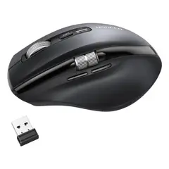 UGREEN - Mouse Inalámbrico 2.4g & Bluetooth, Scrolling Ultra-rápido