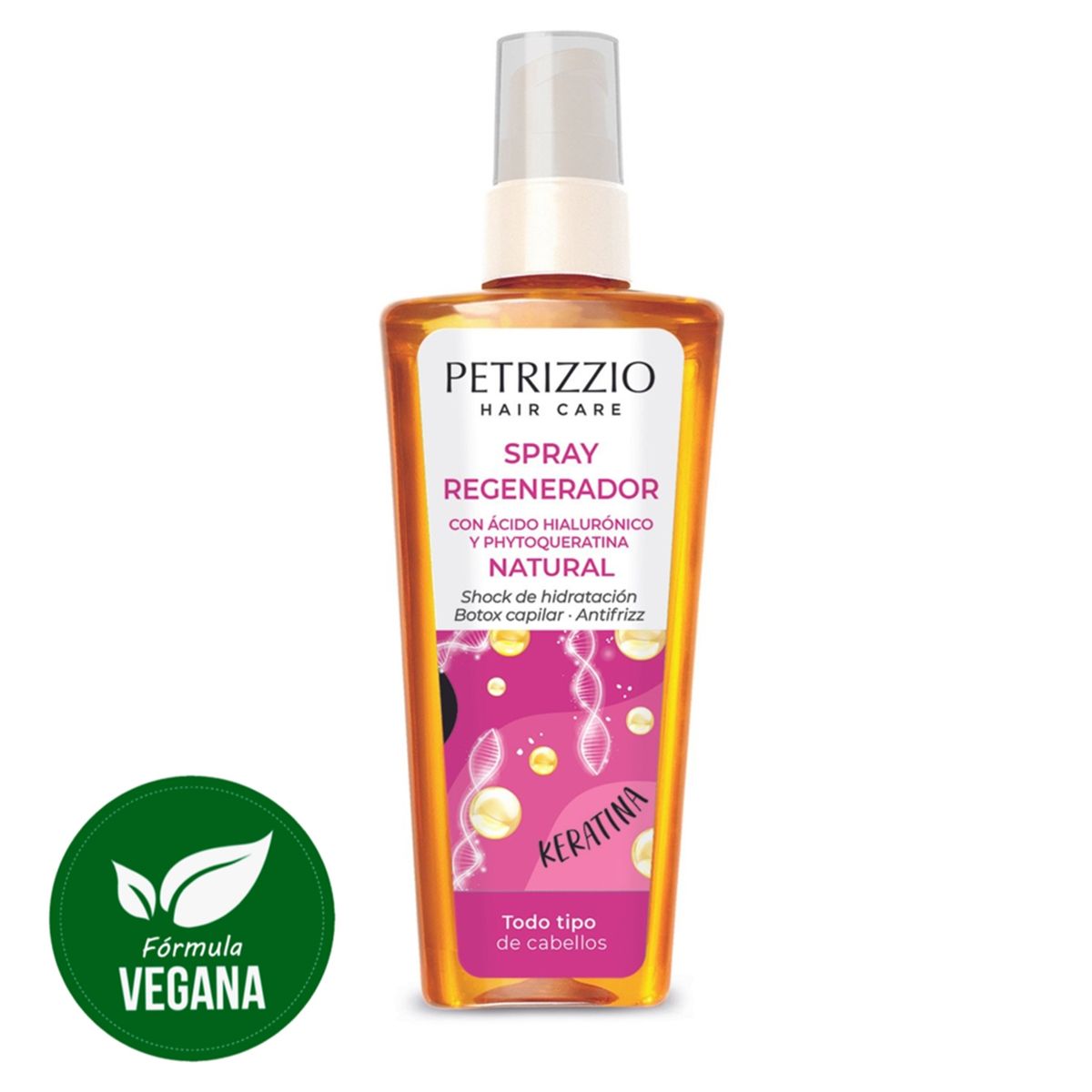 PETRIZZIO - Spray Regenerador Keratina 100 ml Petrizzio